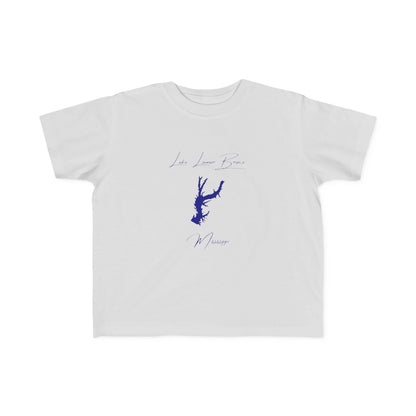 Mississippi  Lake  Lamar  Bruce  Toddler  T-shirt  front  position  view  from  front  silver.webp