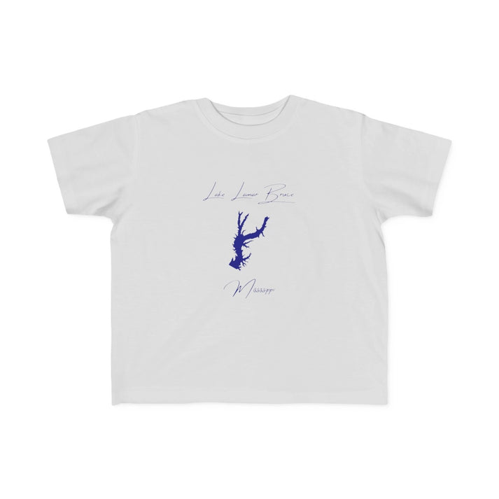 Mississippi  Lake  Lamar  Bruce  Toddler  T-shirt  front  position  view  from  front  silver.webp