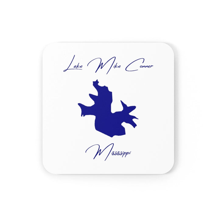 Mississippi  Lake  Mike  Conner  Coaster  Set  front  position  view  from  front  3.75  x  3.75.webp