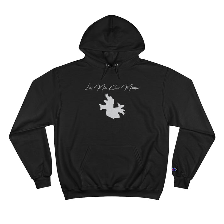 Mississippi  Lake  Mike  Conner  Hoodie  front  position  view  from  front  black.webp