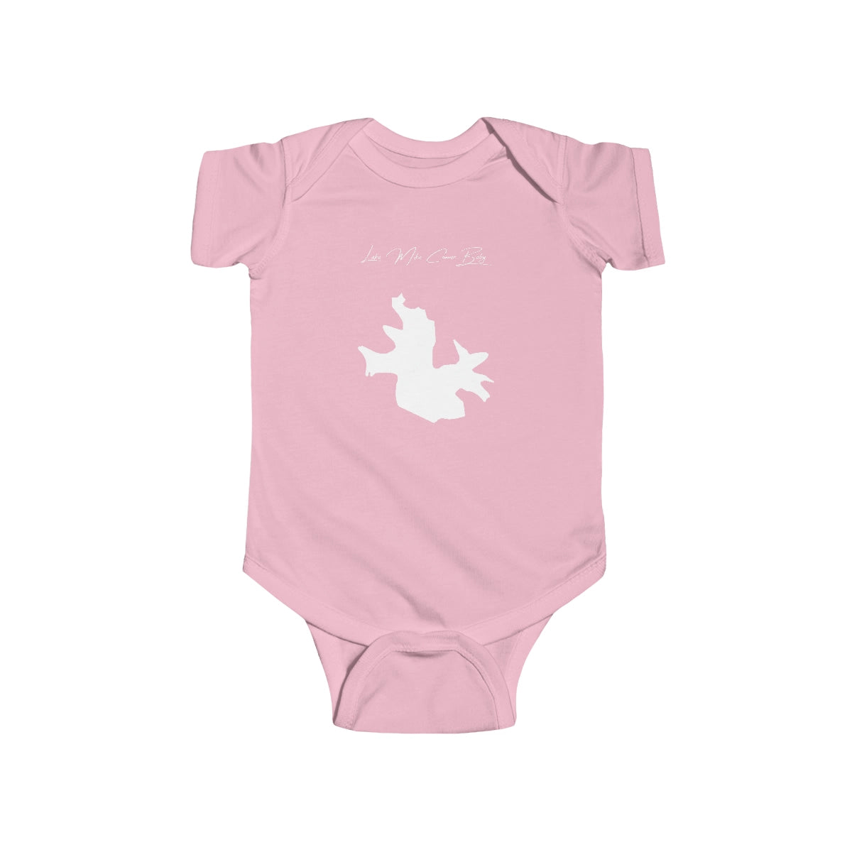 Mississippi  Lake  Mike  Conner  Onesie  front  position  view  from  front  pink.webp
