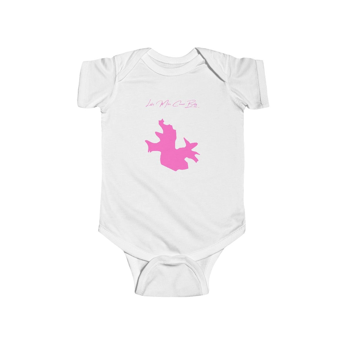 Mississippi  Lake  Mike  Conner  Onesie  front  position  view  from  front  white.webp