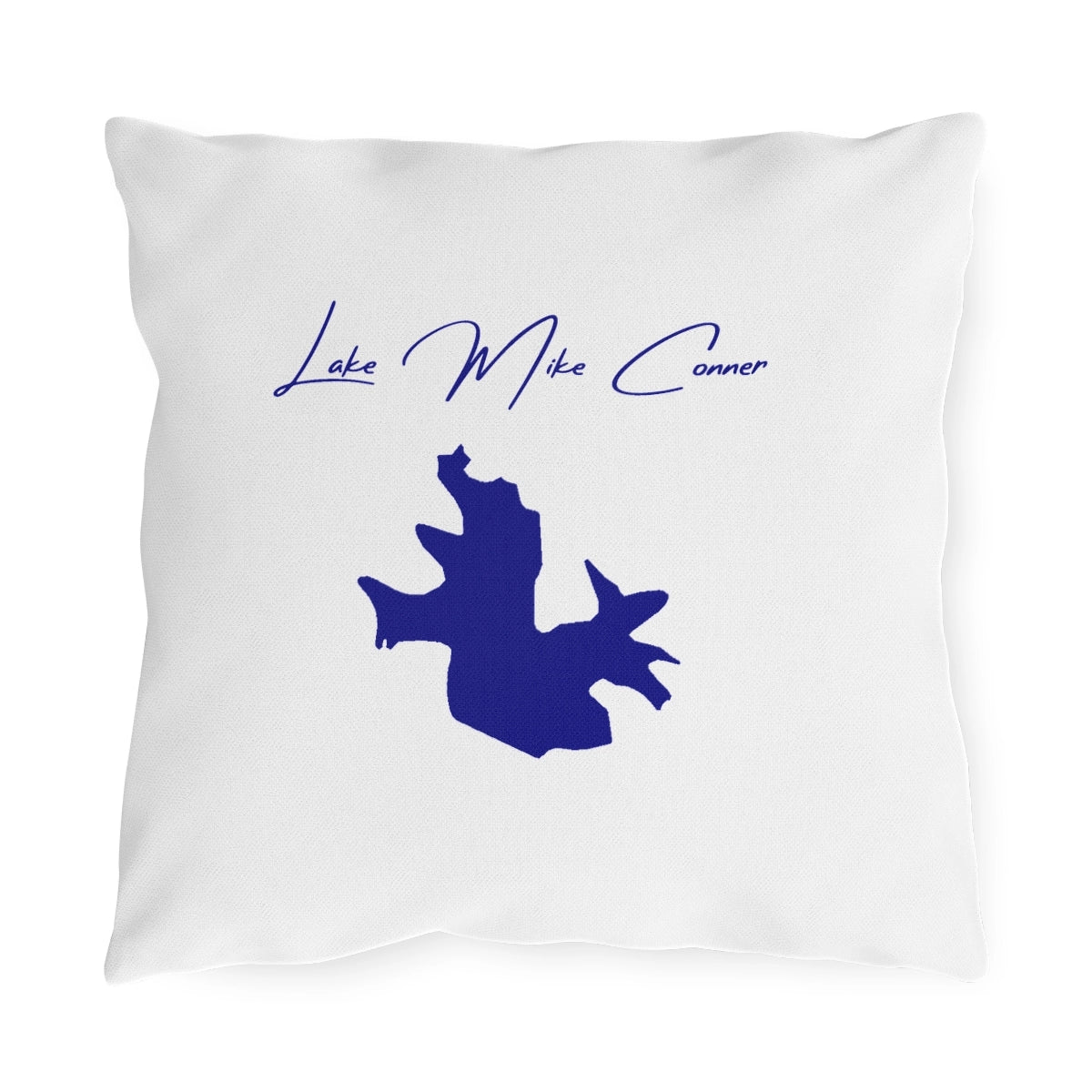 Mississippi  Lake  Mike  Conner  Outdoor  Pillow  front  position  view  from  front  16  x  16.webp