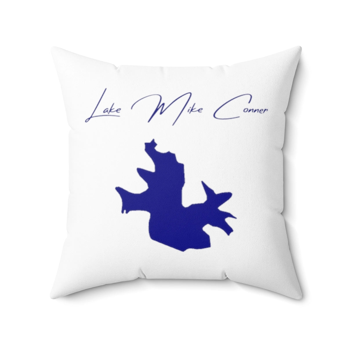 Mississippi  Lake  Mike  Conner  Pillow  front  position  view  from  back  20  x  20.webp