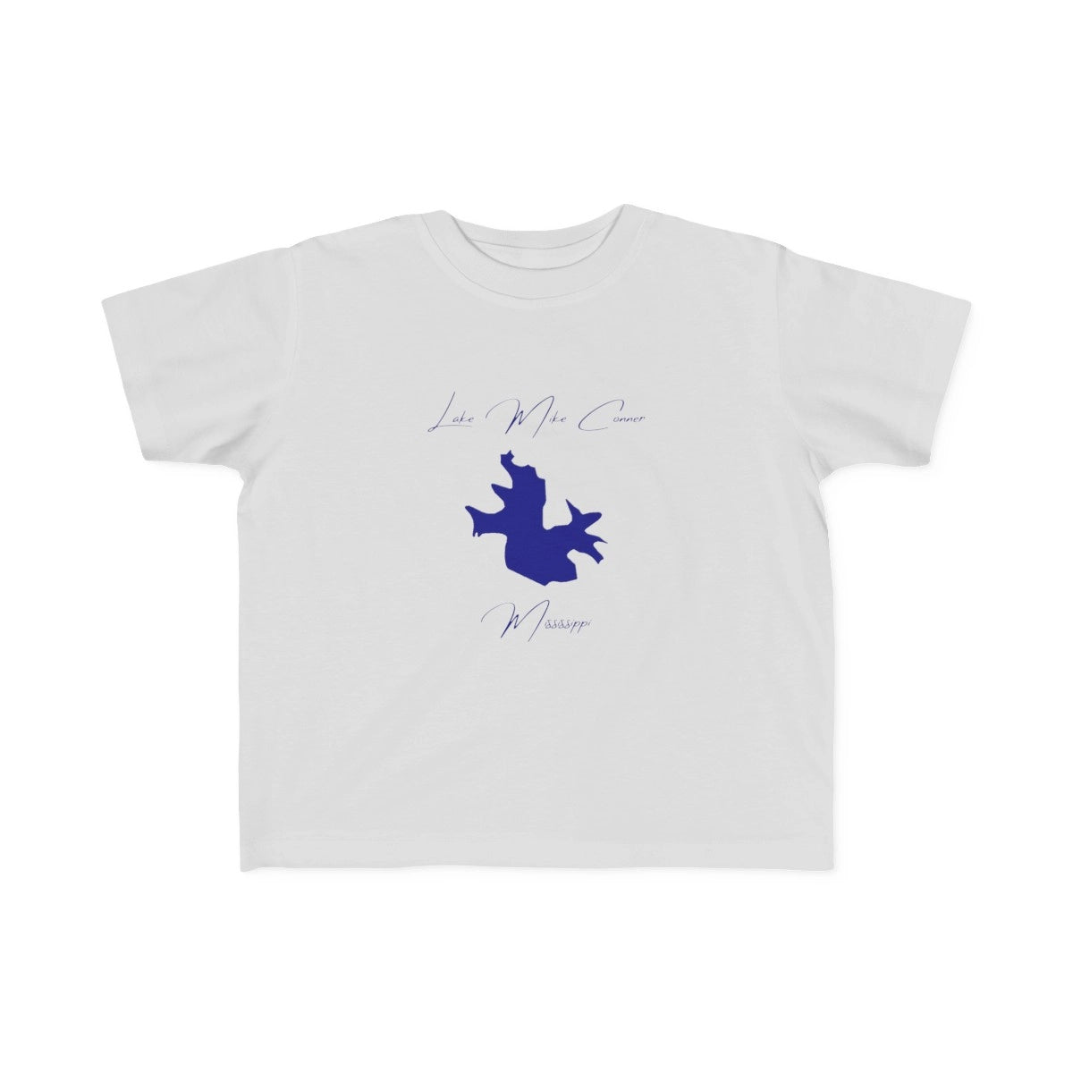 Mississippi  Lake  Mike  Conner  Toddler  T-shirt  front  position  view  from  front  silver.webp