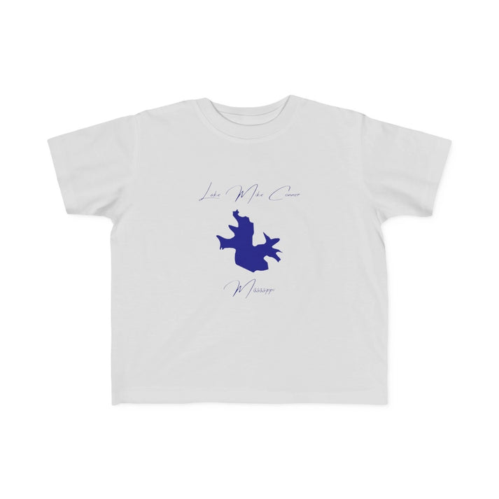 Mississippi  Lake  Mike  Conner  Toddler  T-shirt  front  position  view  from  front  silver.webp