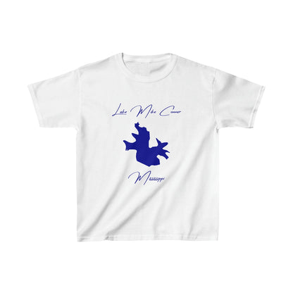 Mississippi  Lake  Mike  Conner  Youth  T-shirt  front  position  view  from  front  white.webp