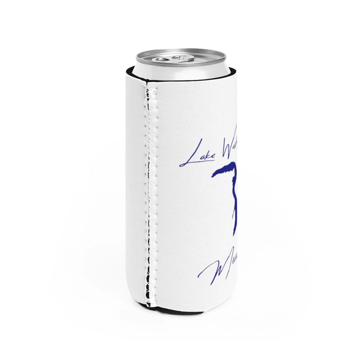 Mississippi  Lake  Washington  Slim  Can  Koozie  all  position  view  from  right  white.webp