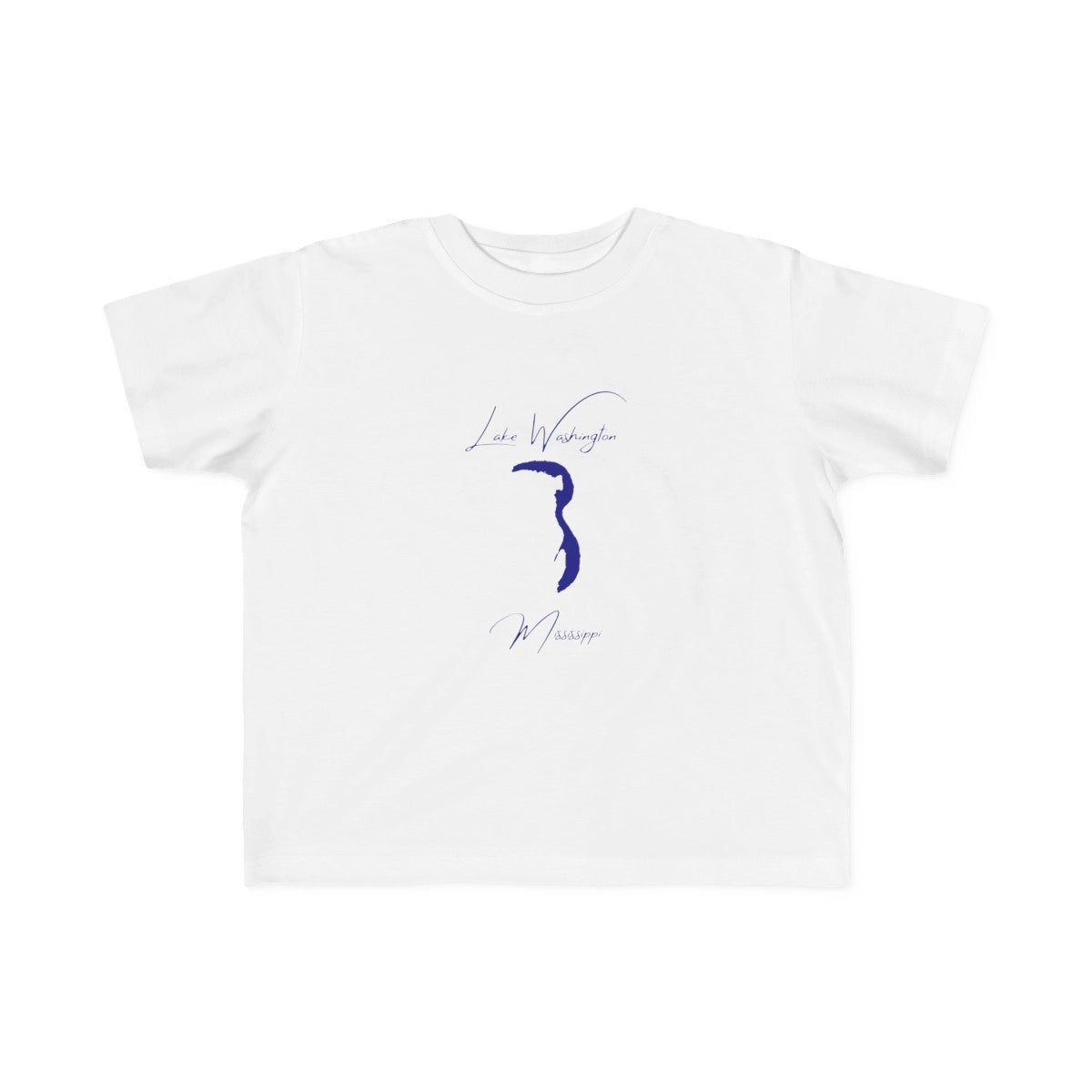Mississippi  Lake  Washington  Toddler  T-shirt  front  position  view  from  front  white.webp