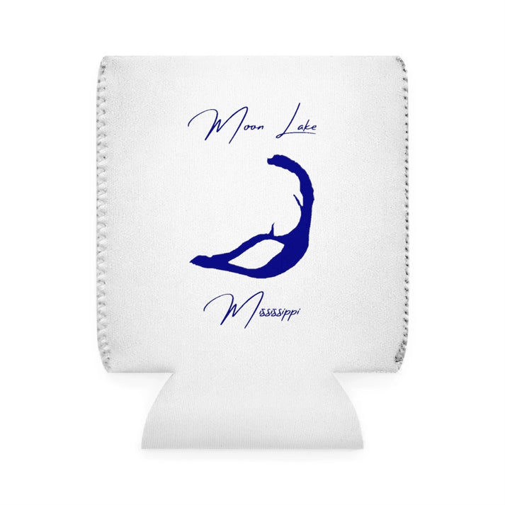Mississippi  Moon  Lake  Can  Koozie  front  position  view  from  front-1  white.webp