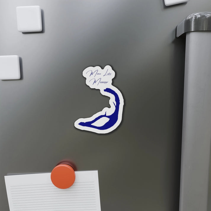 Mississippi  Moon  Lake  Die  Cut  Magnet  front  position  view  from  context-1  4  x  4.webp