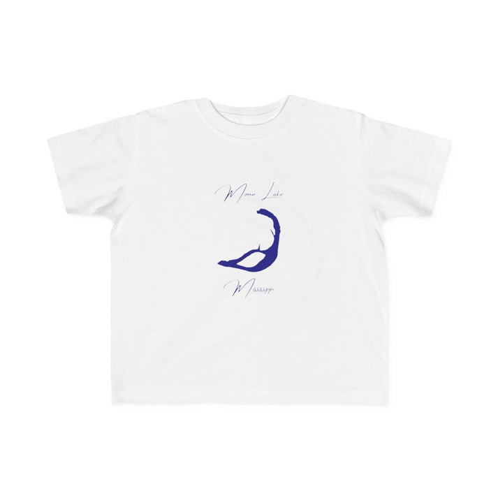 Mississippi  Moon  Lake  Toddler  T-shirt  front  position  view  from  front  white.webp