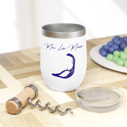 Mississippi  Moon  Lake  Wine  Tumbler  other  position  view  from  context  white.webp