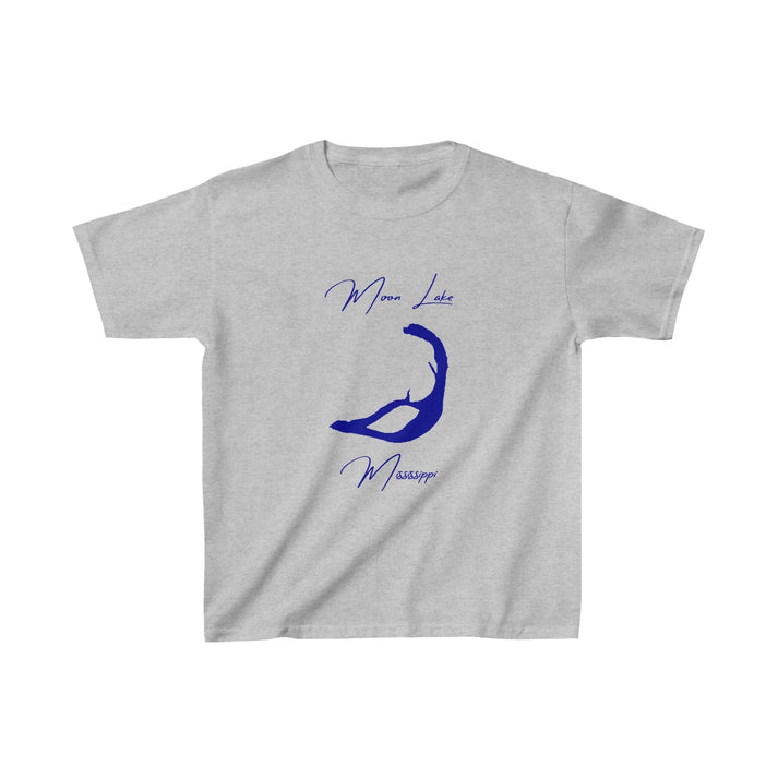 Mississippi  Moon  Lake  Youth  T-shirt  front  position  view  from  front  sport  grey.webp