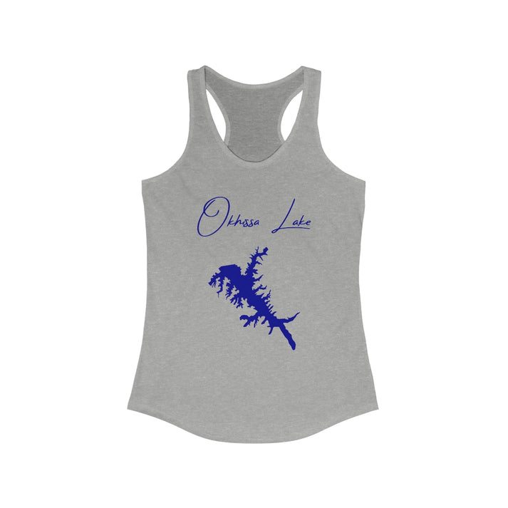 Mississippi  Okhissa  Lake  Racerback-Tank  front  position  view  from  front  heather  grey.webp