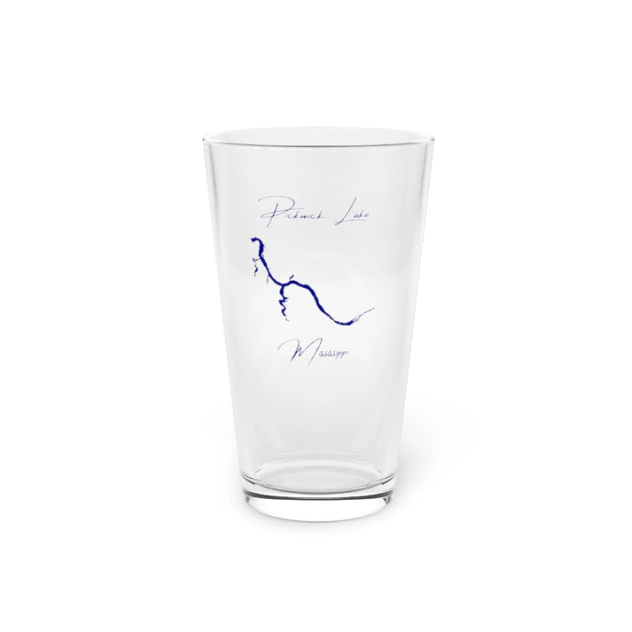 Mississippi  Pickwick  Lake  16oz  Pint  Glass  front  position  view  from  front  16oz.webp