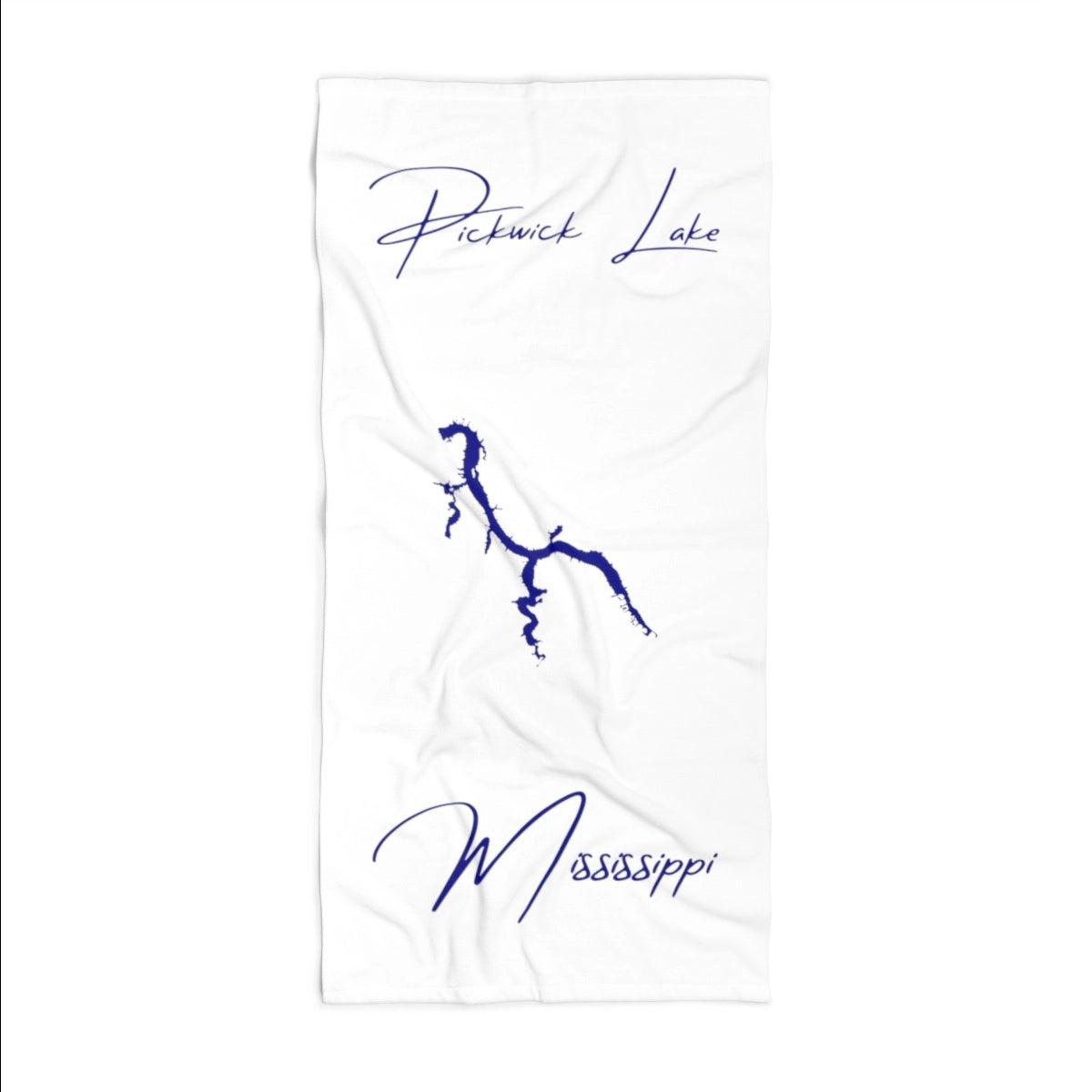 Mississippi  Pickwick  Lake  Beach  Towel  front  position  view  from  front  36  x  72.webp