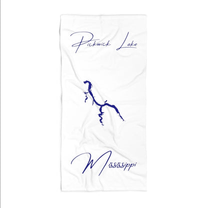 Mississippi  Pickwick  Lake  Beach  Towel  front  position  view  from  front  36  x  72.webp
