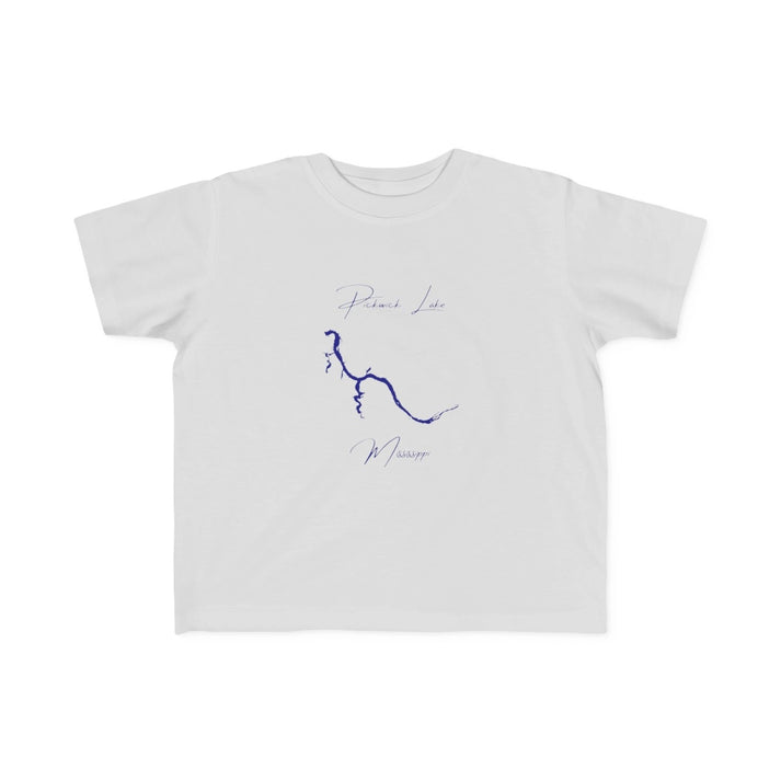 Mississippi  Pickwick  Lake  Toddler  T-shirt  front  position  view  from  front  silver.webp