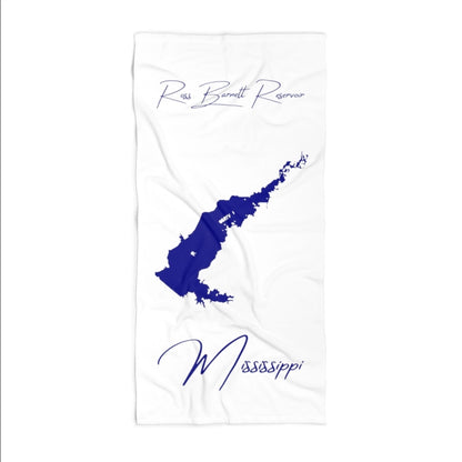 Mississippi  Ross  Barnett  Reservoir  Beach  Towel  front  position  view  from  front  36  x  72.webp