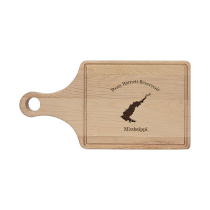 Mississippi  Ross  Barnett  Reservoir  Engraved  Cutting  Board  front  position  view  from  front  maple.webp