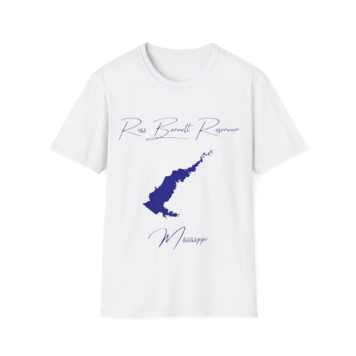 Mississippi  Ross  Barnett  Reservoir  T-shirt  front  position  view  from  front  white.webp