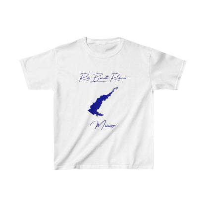 Mississippi  Ross  Barnett  Reservoir  Youth  T-shirt  front  position  view  from  front  white.webp