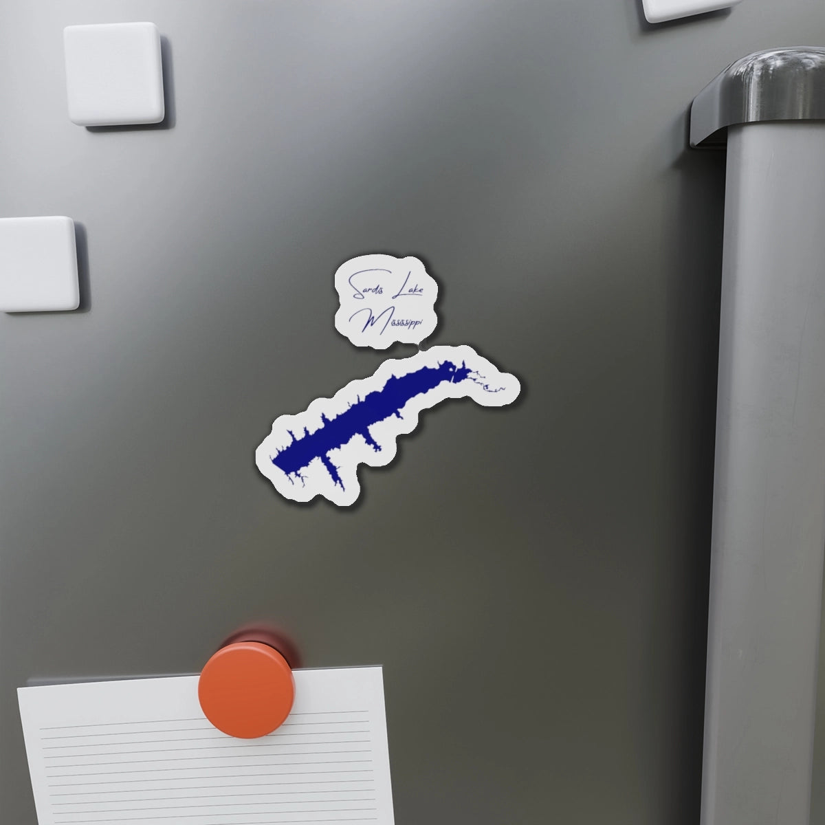 Mississippi  Sardis  Lake  Die  Cut  Magnet  front  position  view  from  context-1  4  x  4.webp