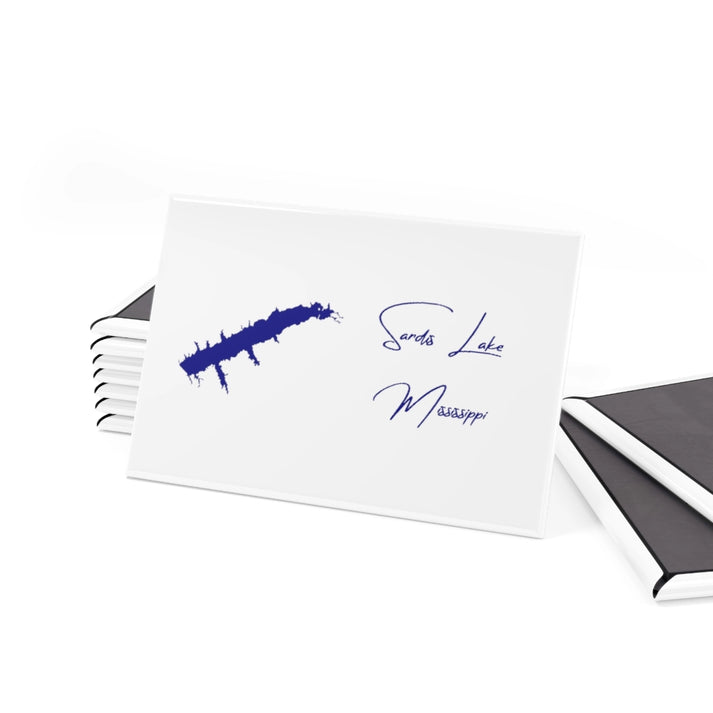 Mississippi  Sardis  Lake  Magnet  front  position  view  from  set  2  x  3.webp