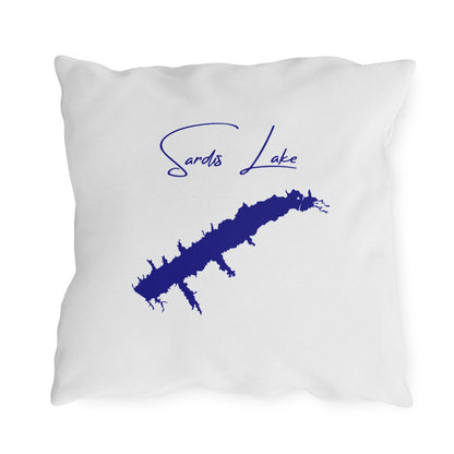 Mississippi  Sardis  Lake  Outdoor  Pillow  back  position  view  from  back  18  x  18.webp