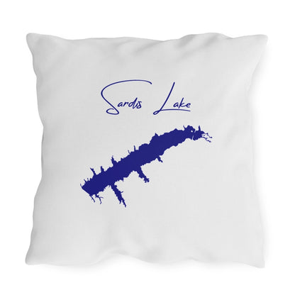Mississippi  Sardis  Lake  Outdoor  Pillow  back  position  view  from  back  20  x  20.webp