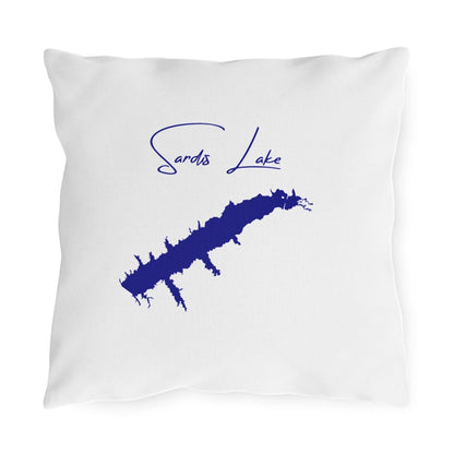 Mississippi  Sardis  Lake  Outdoor  Pillow  front  position  view  from  front  16  x  16.webp