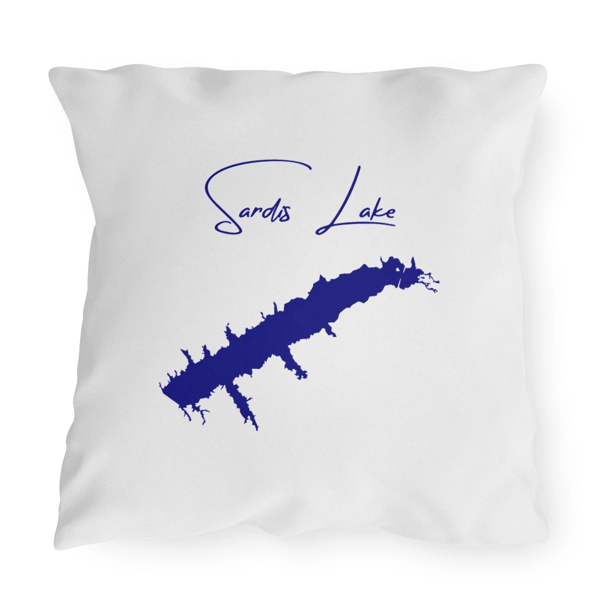 Mississippi  Sardis  Lake  Outdoor  Pillow  front  position  view  from  front  20  x  20.webp