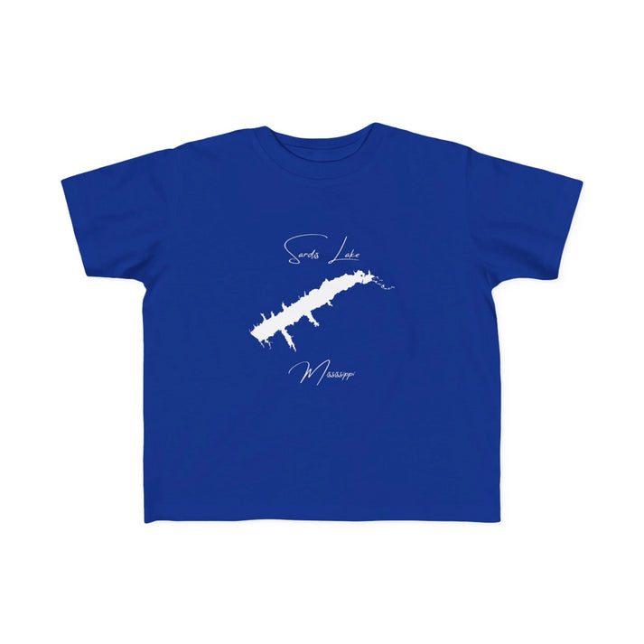 Mississippi  Sardis  Lake  Toddler  T-shirt  front  position  view  from  front  royal.webp