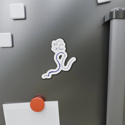 Mississippi  Wolf  Lake  Die  Cut  Magnet  front  position  view  from  context-1  4  x  4.webp