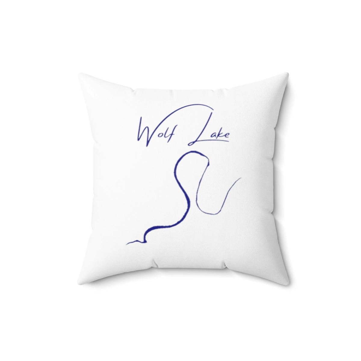 Mississippi  Wolf  Lake  Pillow  front  position  view  from  front  16  x  16.webp
