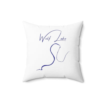Mississippi  Wolf  Lake  Pillow  front  position  view  from  front  16  x  16.webp