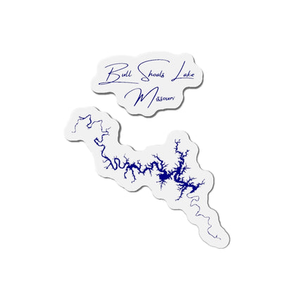 Missouri  Bull  Shoals  Lake  Die  Cut  Magnet  front  position  view  from  front  4  x  4.webp