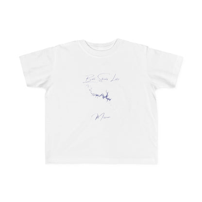 Missouri  Bull  Shoals  Lake  Toddler  T-shirt  front  position  view  from  front  white.webp