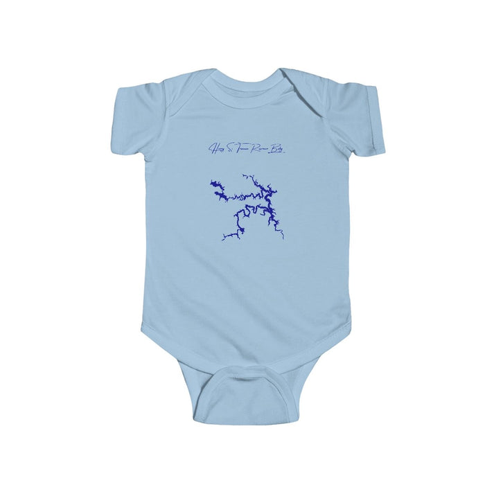 Missouri  Harry  S.  Truman  Reservoir  Onesie  front  position  view  from  front  light  blue.webp