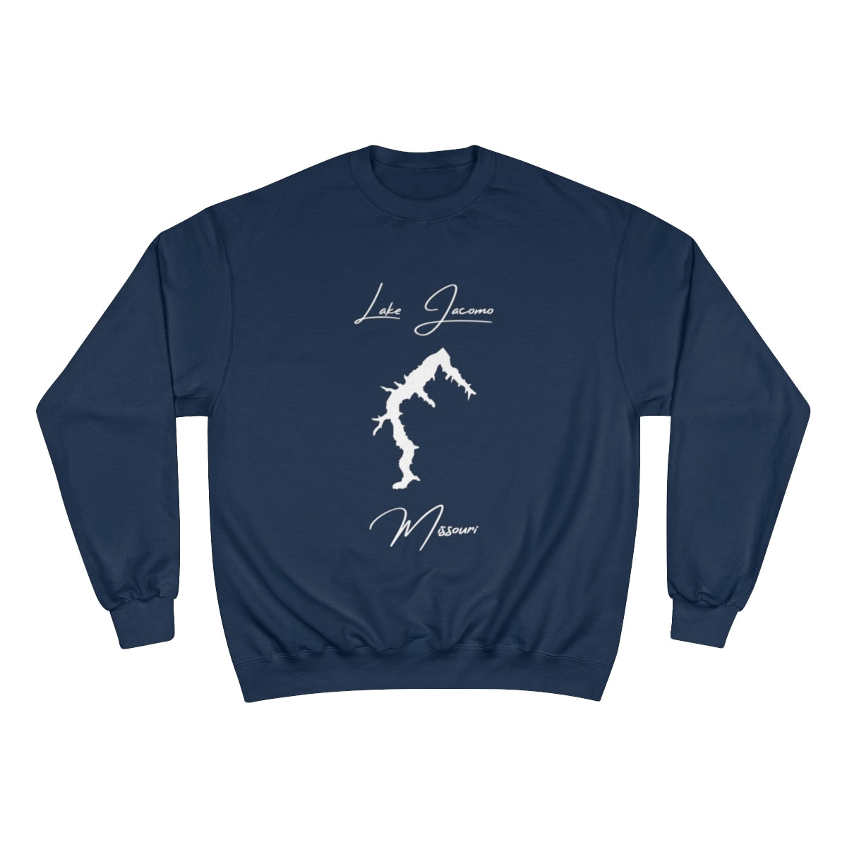 Missouri  Lake  Jacomo  Sweatshirt  front  position  view  from  front  navy.webp