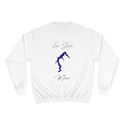 Missouri  Lake  Jacomo  Sweatshirt  front  position  view  from  front  white.webp