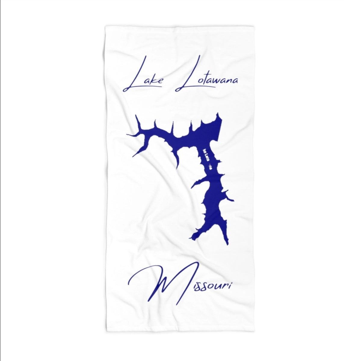 Missouri  Lake  Lotawana  Beach  Towel  front  position  view  from  front  36  x  72.webp