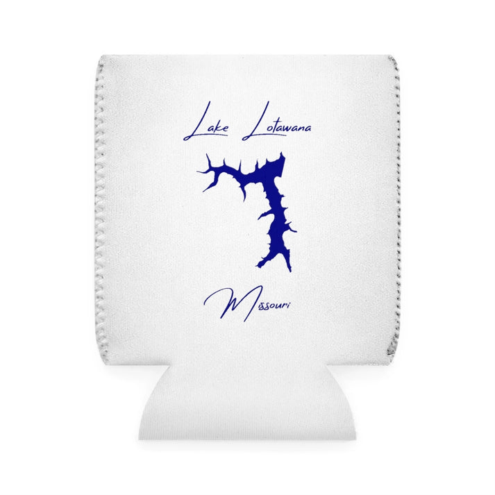 Missouri  Lake  Lotawana  Can  Koozie  front  position  view  from  front-1  white.webp
