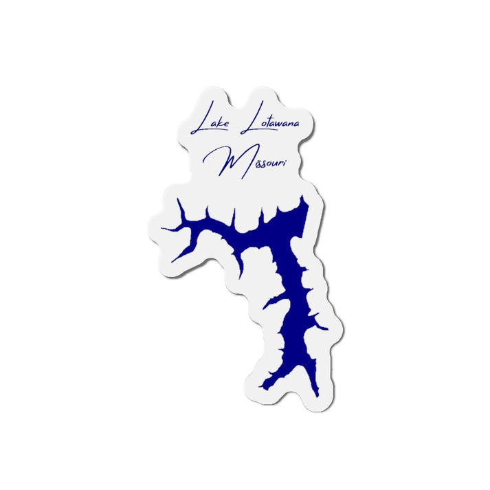 Missouri  Lake  Lotawana  Die  Cut  Magnet  front  position  view  from  front  4  x  4.webp