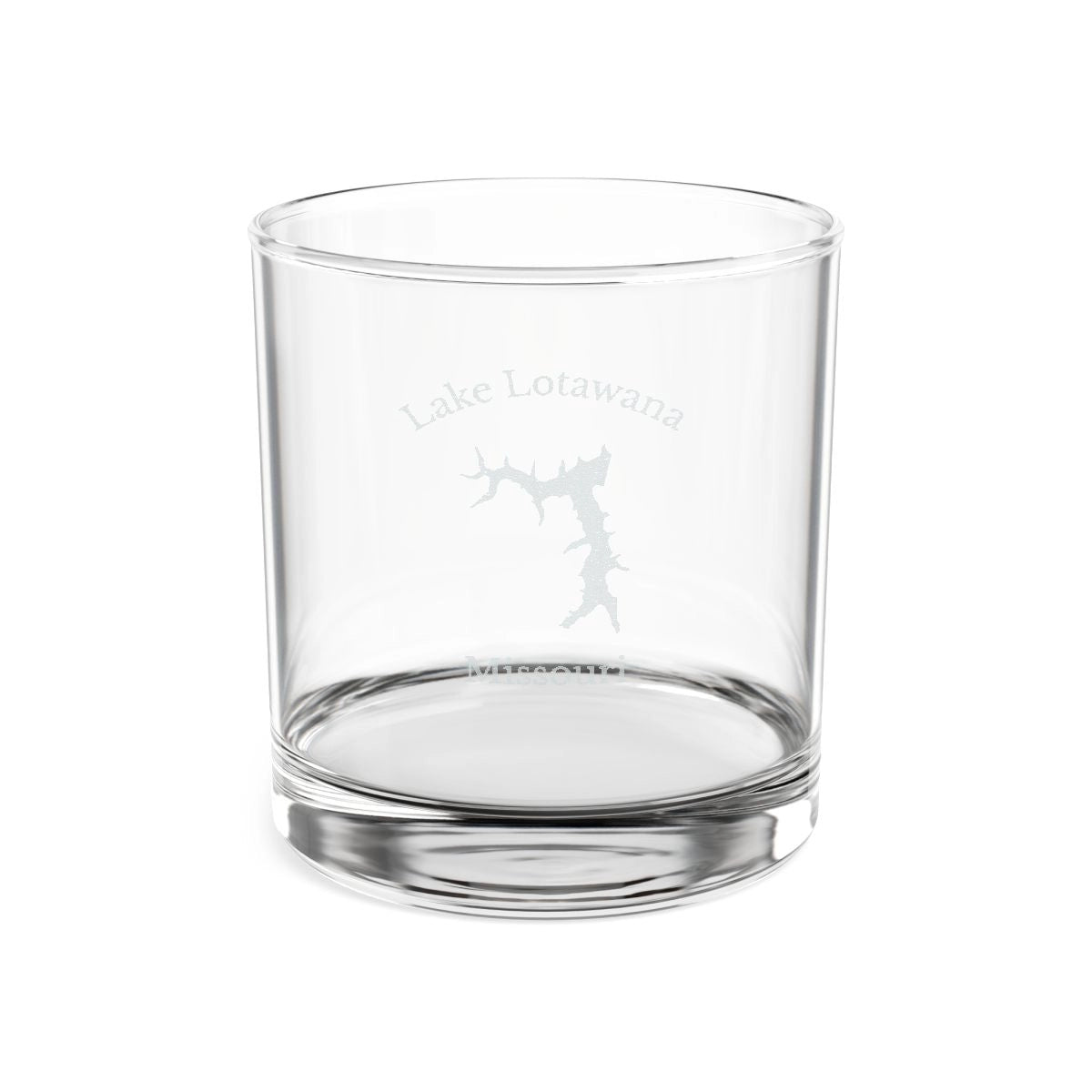 Missouri  Lake  Lotawana  Engraved  Whiskey  Glass  other  position  view  from  front  10.5oz.webp