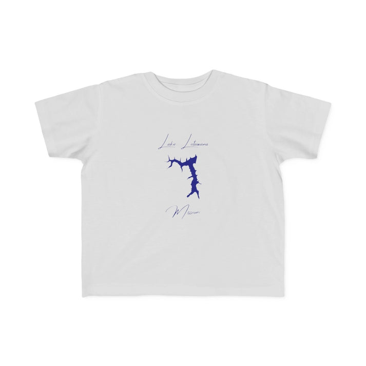 Missouri  Lake  Lotawana  Toddler  T-shirt  front  position  view  from  front  silver.webp