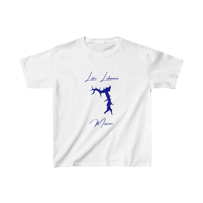 Missouri  Lake  Lotawana  Youth  T-shirt  front  position  view  from  front  white.webp