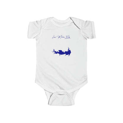 Missouri  Lake  Montrose  Onesie  front  position  view  from  front  white.webp