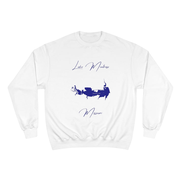 Missouri  Lake  Montrose  Sweatshirt  front  position  view  from  front  white.webp